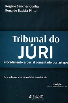 Livro Tribunal do Júri - Resumo, Resenha, PDF, etc.