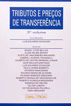 Capa do livro Tributos e Preços de Transferência - Volume 3