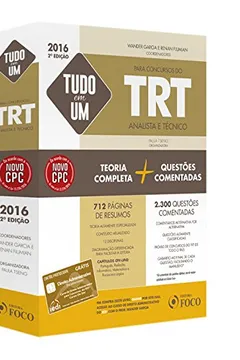 Livro Tudo em Um Para Concursos do TRT Analista e Técnico - Resumo, Resenha, PDF, etc.