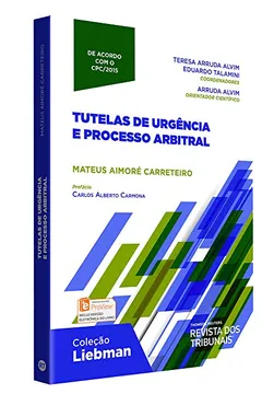 Livro Tutela de Urgência e Processo Arbitral - Resumo, Resenha, PDF, etc.