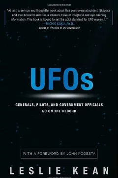 Livro UFOs: Generals, Pilots, and Government Officials Go on the Record - Resumo, Resenha, PDF, etc.