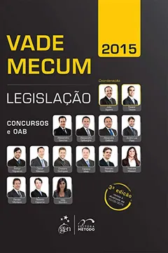 Livro Vade Mecum 2015. Legislação. Concursos e OAB - Resumo, Resenha, PDF, etc.