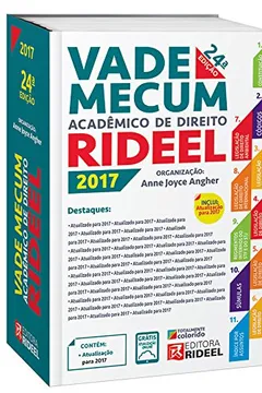 Livro Vade Mecum Acadêmico de Direito Rideel - Resumo, Resenha, PDF, etc.