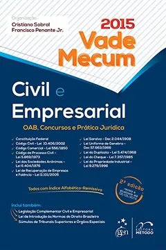 Livro Vade Mecum Civil e Empresarial - Resumo, Resenha, PDF, etc.