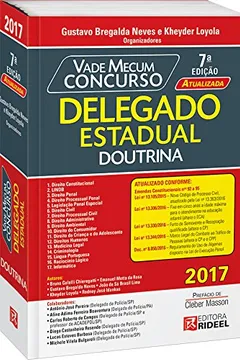 Livro Vade Mecum Concurso Delegado Estadual - Resumo, Resenha, PDF, etc.