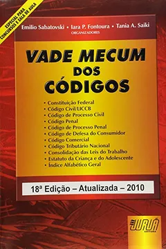 Livro Vade Mecum dos Códigos. Especial Para Concursos e Sala de Aula - Resumo, Resenha, PDF, etc.