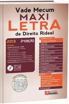 Livro Vade Mecum Maxiletra De Direito - Resumo, Resenha, PDF, etc.