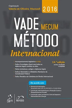 Livro Vade Mecum. Método. Internacional - Resumo, Resenha, PDF, etc.