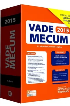 Livro Vade Mecum RT 2015 - Resumo, Resenha, PDF, etc.