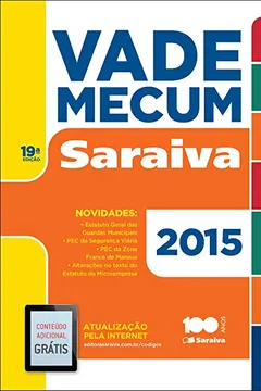 Livro Vade Mecum Saraiva Tradicional - Resumo, Resenha, PDF, etc.