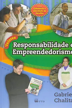 Capa do livro Valores. Responsabilidade e Empreendedorismo