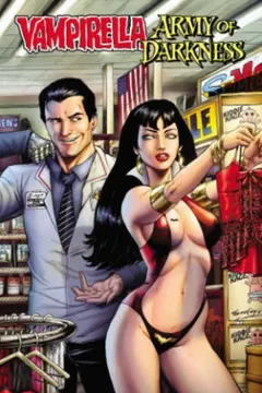 Capa do livro Vampirella / Army of Darkness