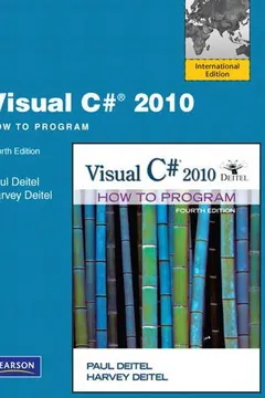 Livro Visual C 2010: How to Program. by P.J. Deitel, H.M. Deitel - Resumo, Resenha, PDF, etc.