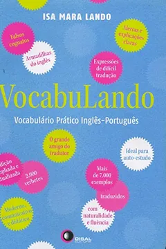 Livro VocabuLando. Vocabulário Pratico Inglês-Português - Resumo, Resenha, PDF, etc.