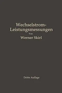 Livro Wechselstrom-Leistungsmessungen - Resumo, Resenha, PDF, etc.