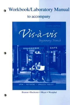 Livro Workbook/Laboratory Manual to Accompany VIS-A-VIS Fourth Edition: Beginning French - Resumo, Resenha, PDF, etc.